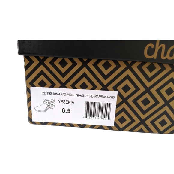 Charles by Charles David Yesenia Suede Leather Paprika Pink Booties - Picture 9 of 9